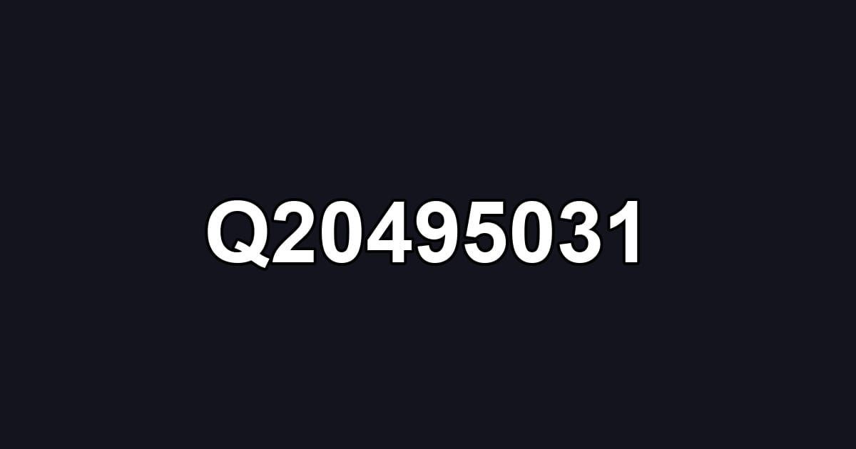Q20495031