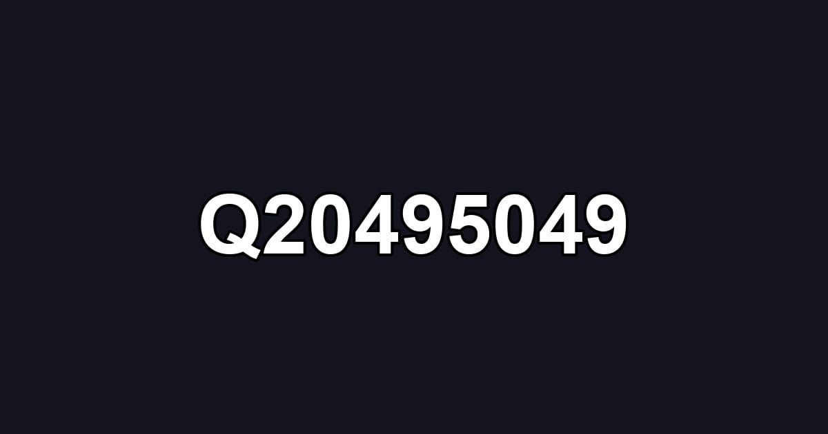 Q20495049