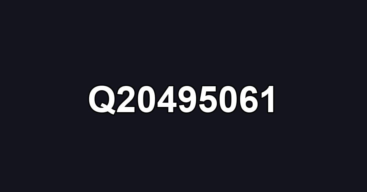 Q20495061