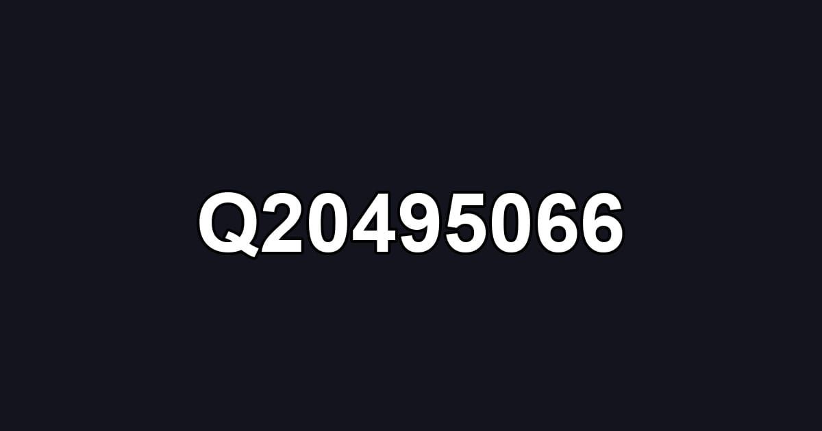 Q20495066