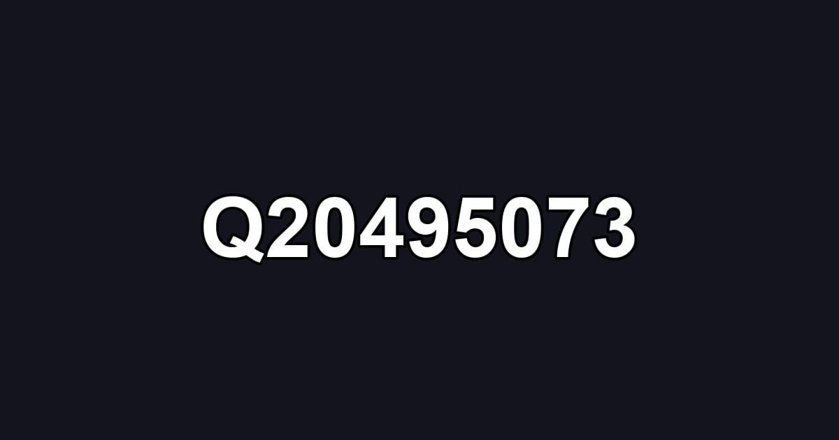 Q20495073