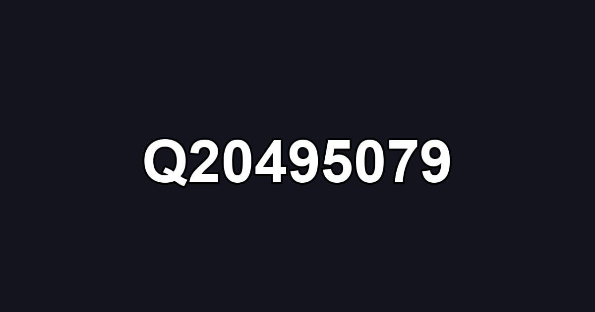 Q20495079
