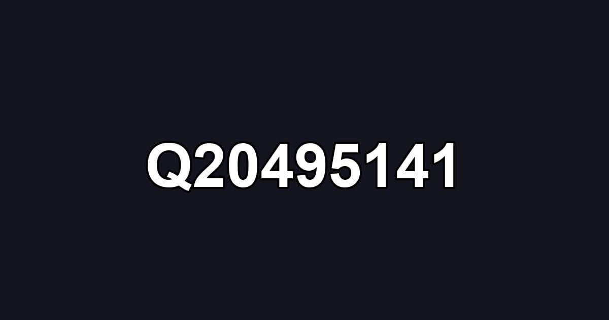 Q20495141