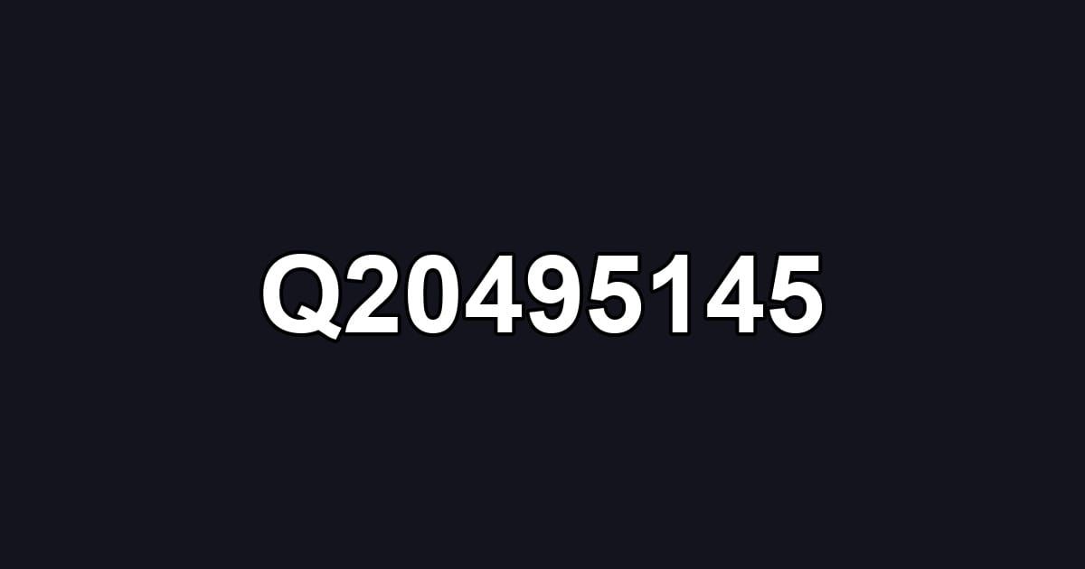 Q20495145