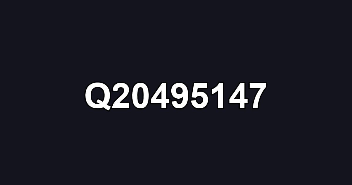 Q20495147
