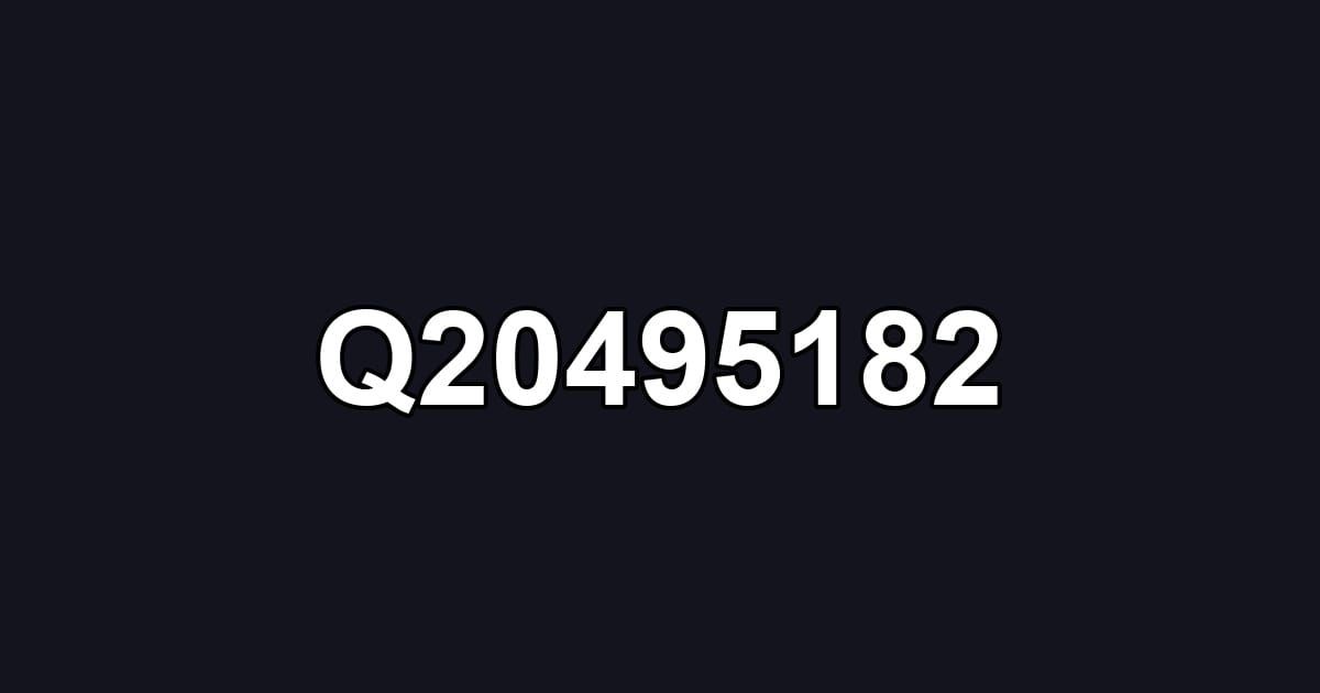 Q20495182