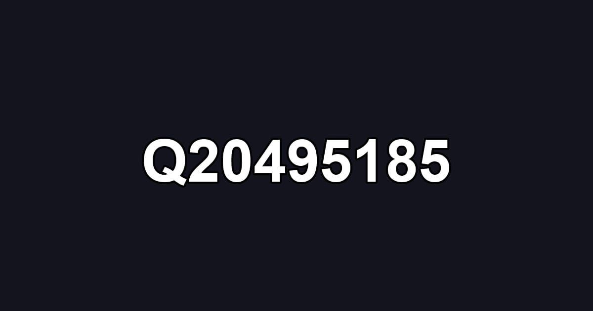 Q20495185