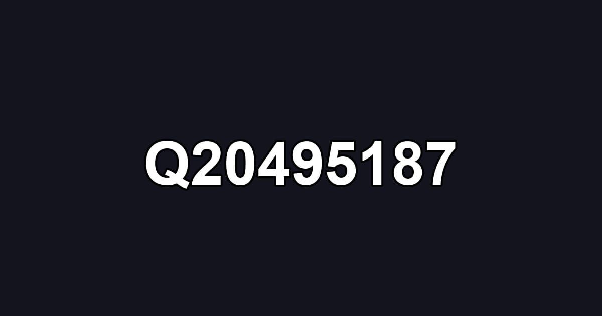Q20495187
