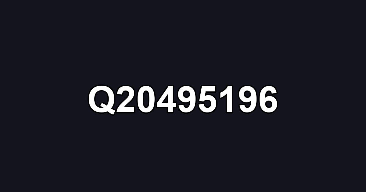 Q20495196