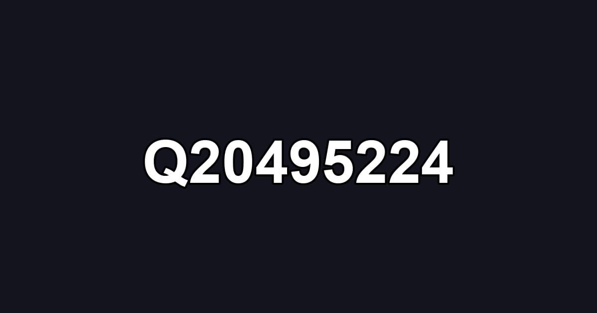 Q20495224