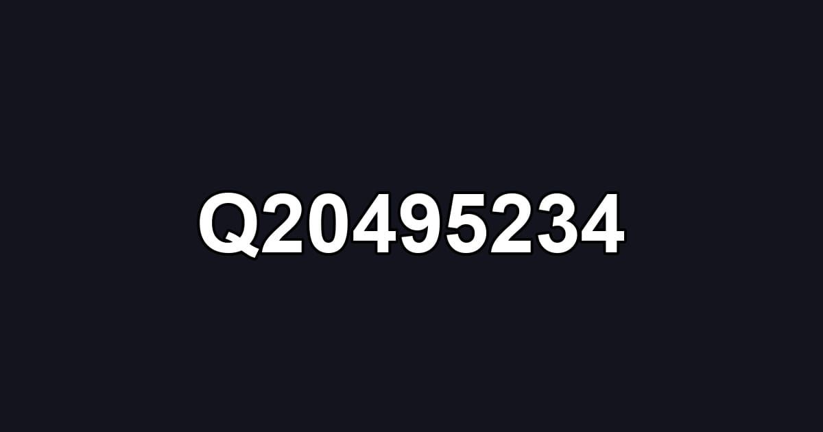 Q20495234