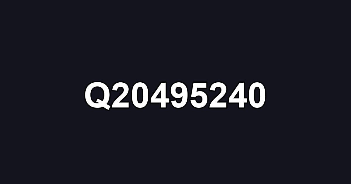 Q20495240