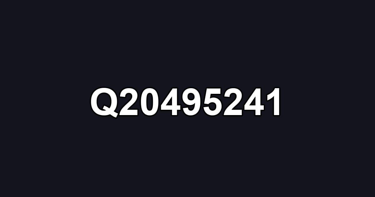 Q20495241