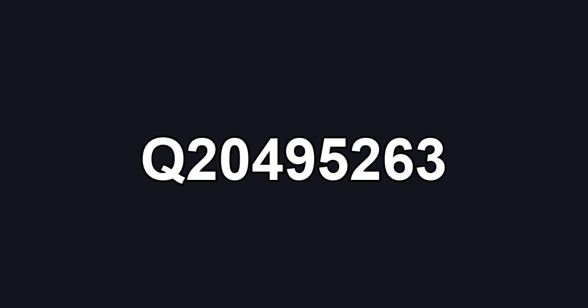 Q20495263