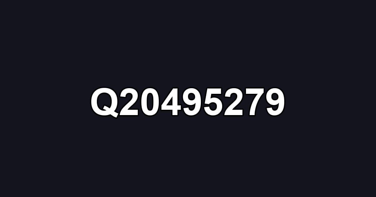 Q20495279