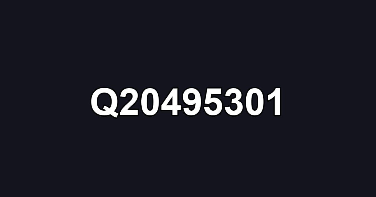 Q20495301