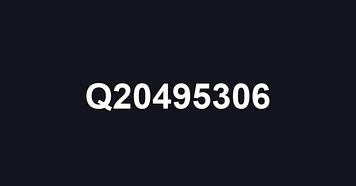 Q20495306