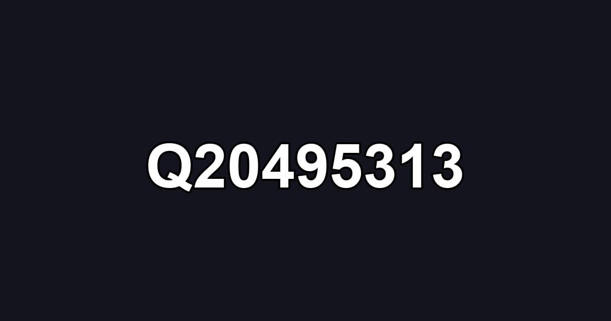 Q20495313