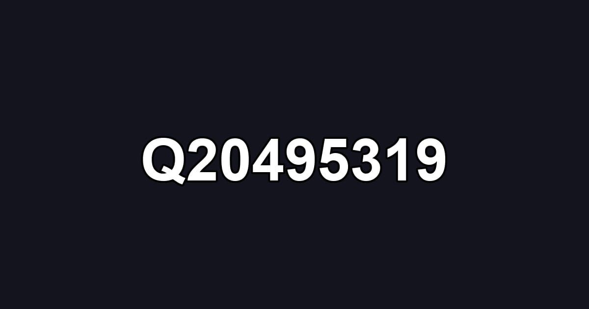 Q20495319