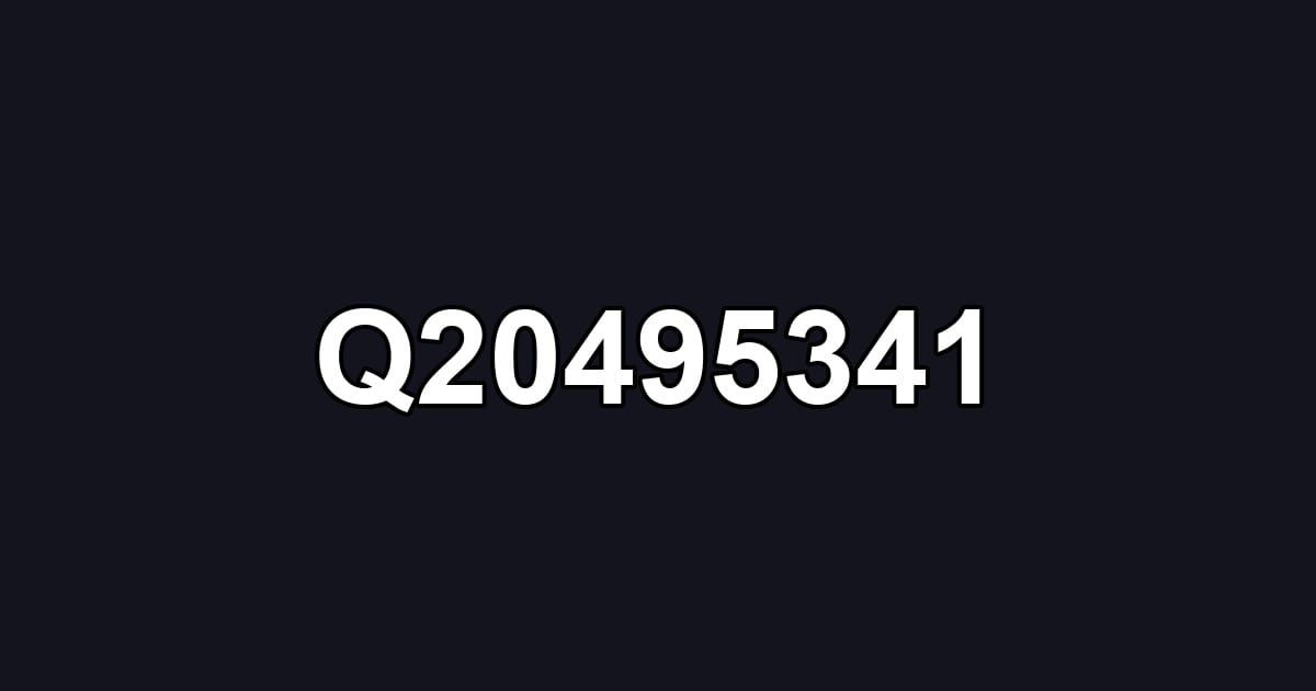 Q20495341