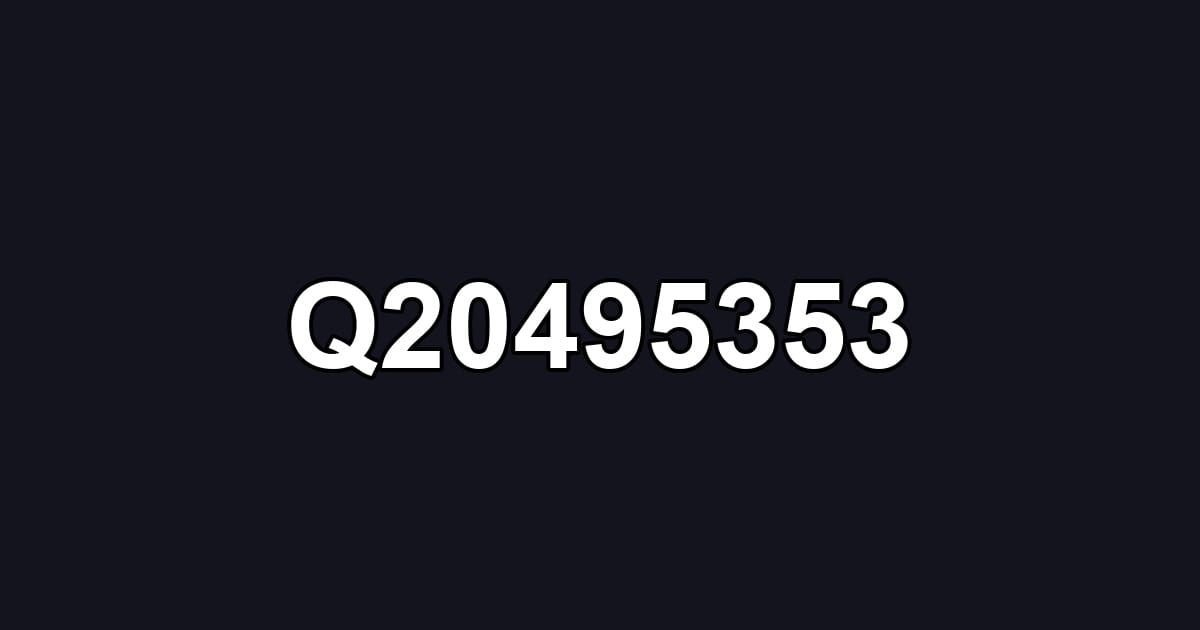 Q20495353