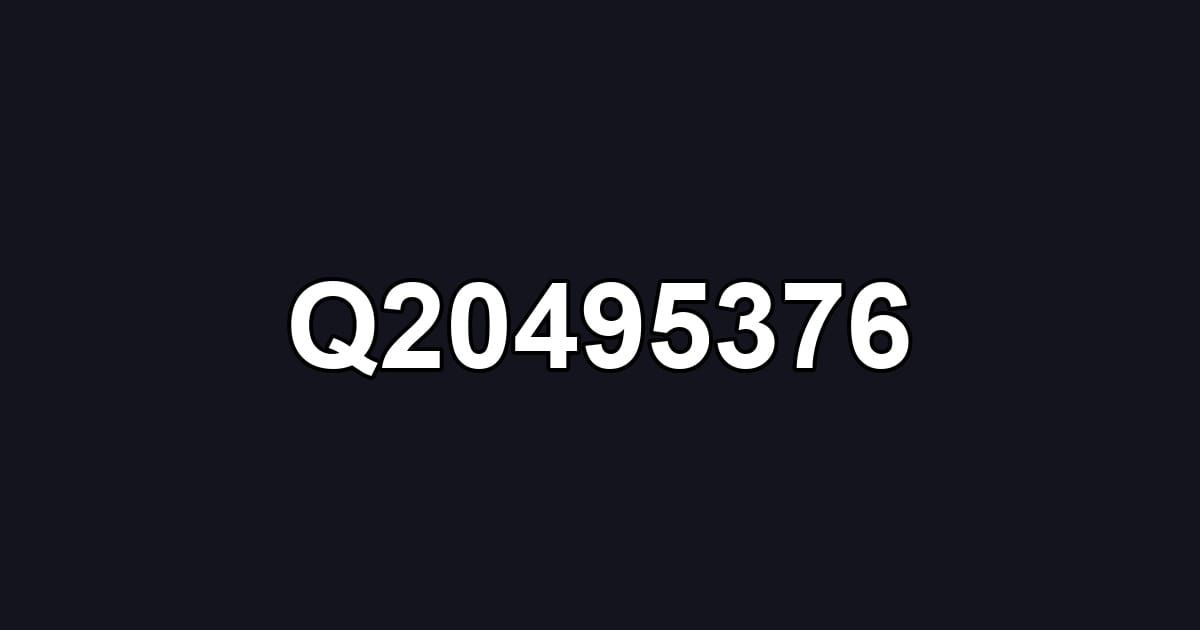 Q20495376
