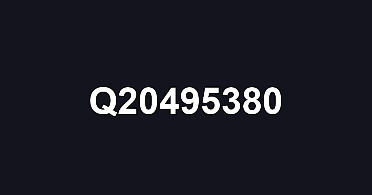 Q20495380
