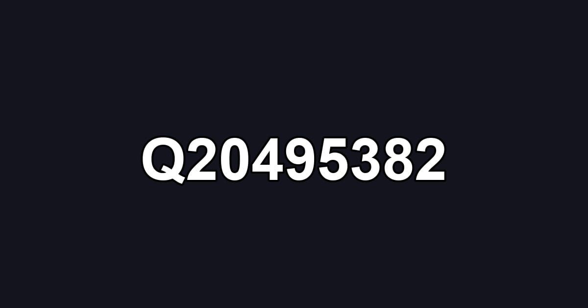 Q20495382
