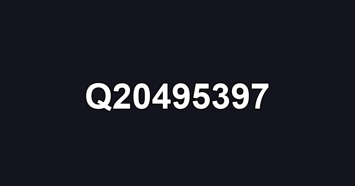 Q20495397