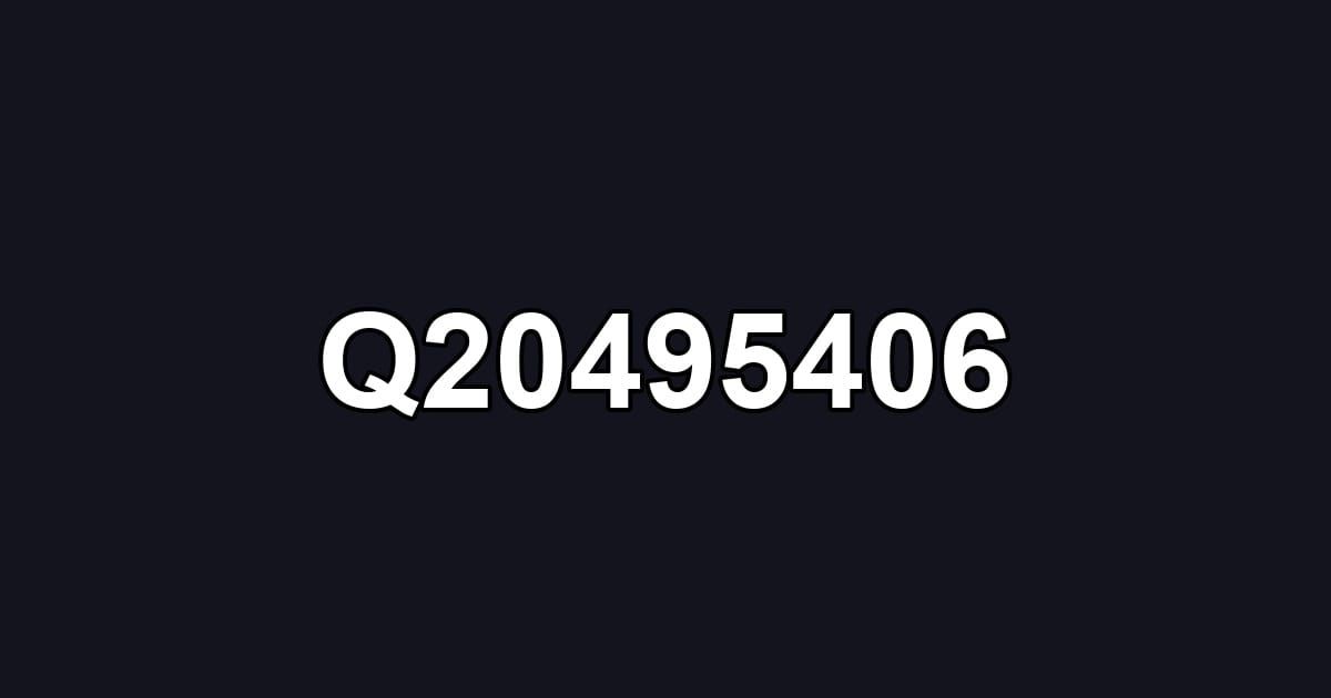 Q20495406