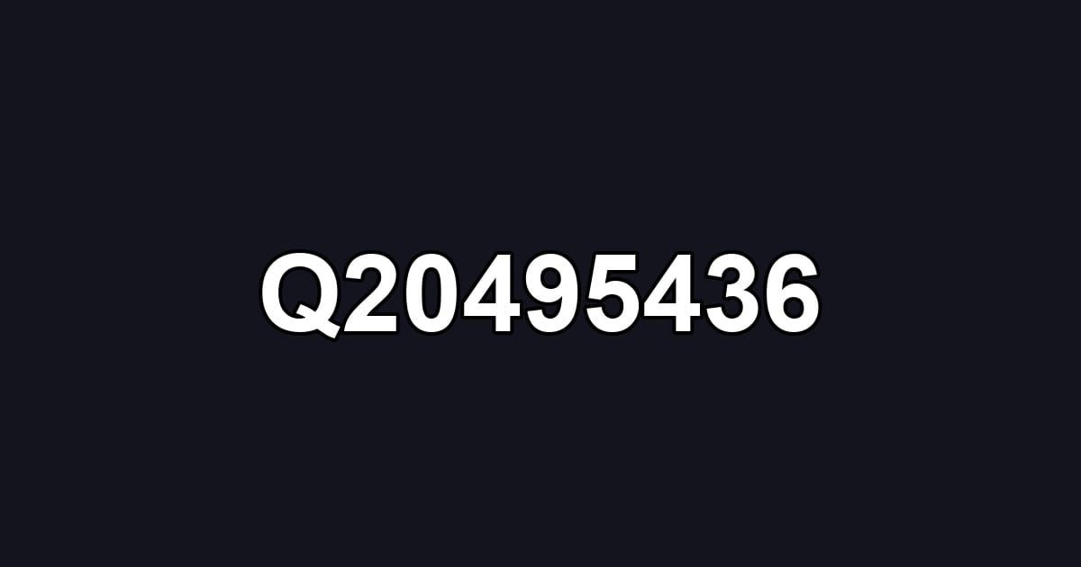 Q20495436