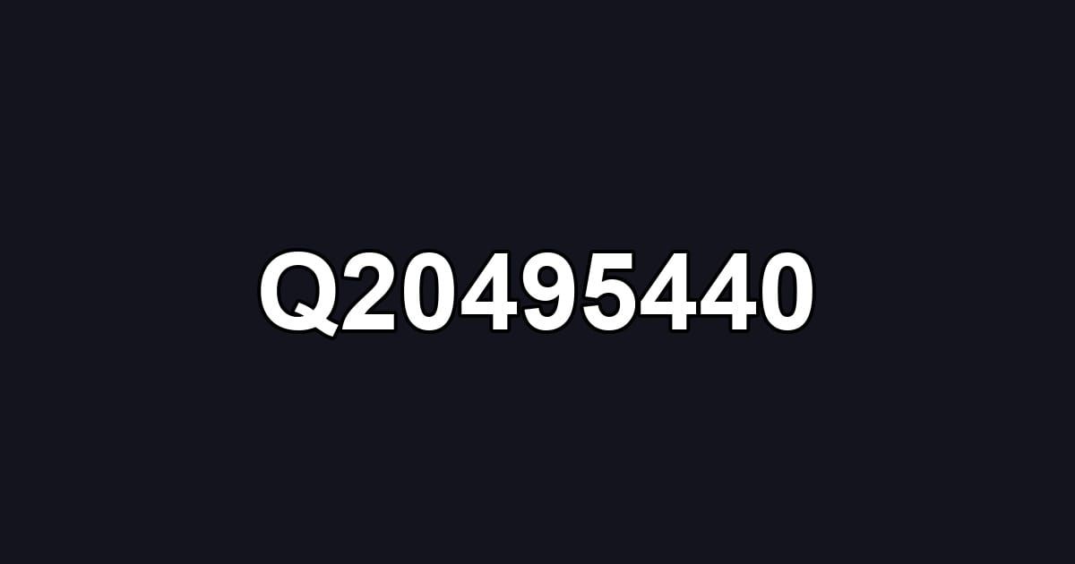 Q20495440