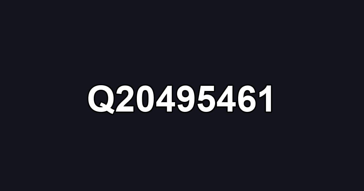 Q20495461