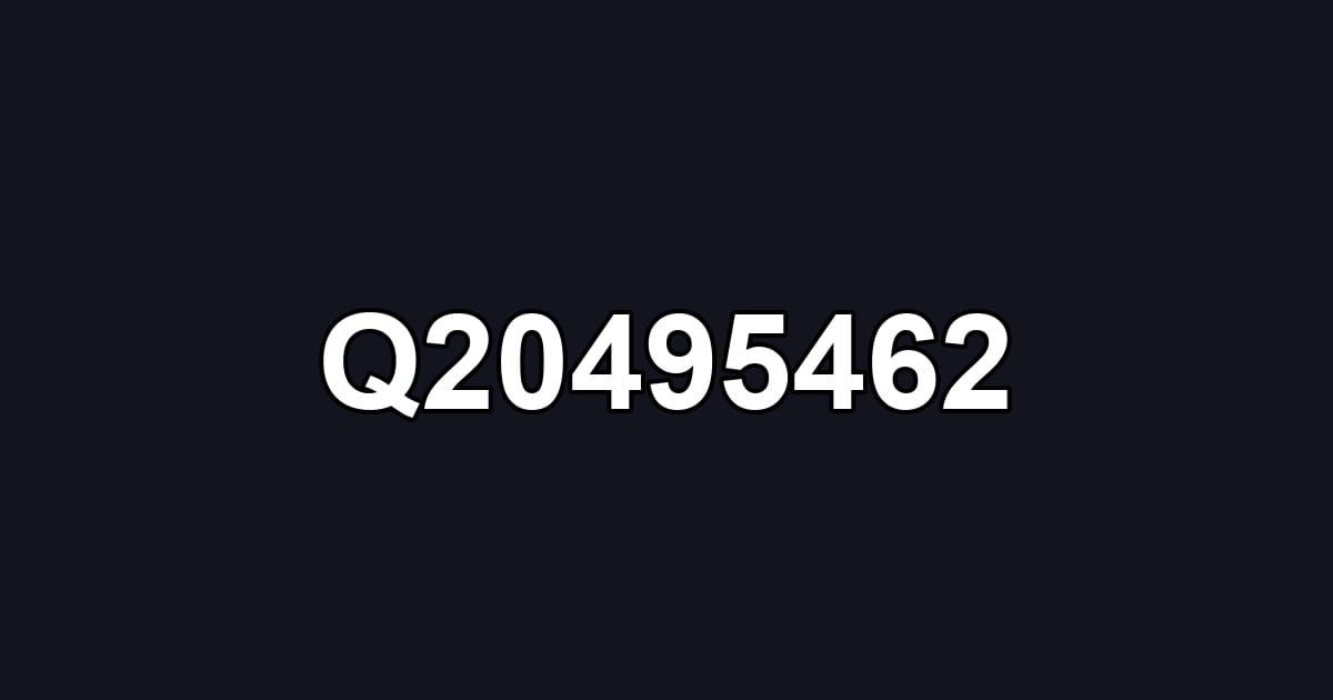 Q20495462