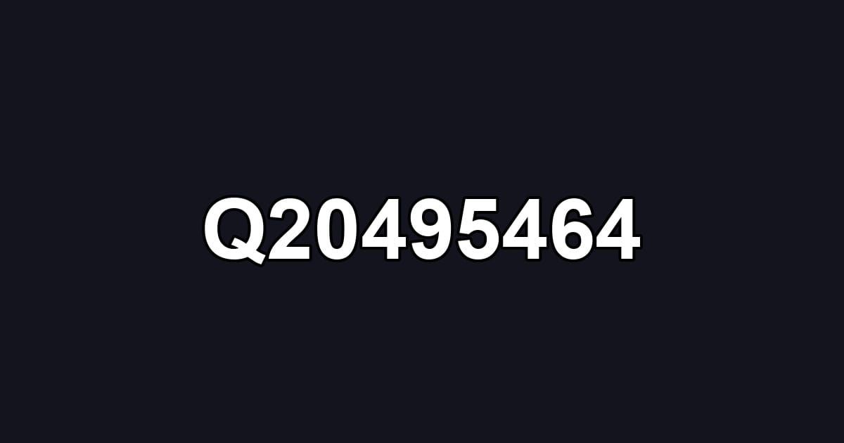 Q20495464