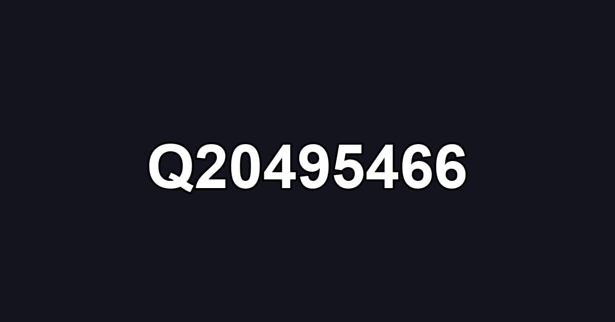 Q20495466