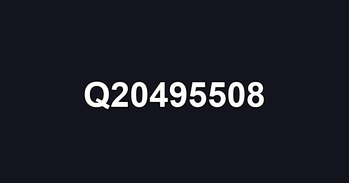 Q20495508