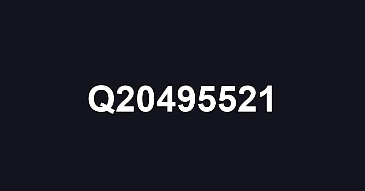 Q20495521