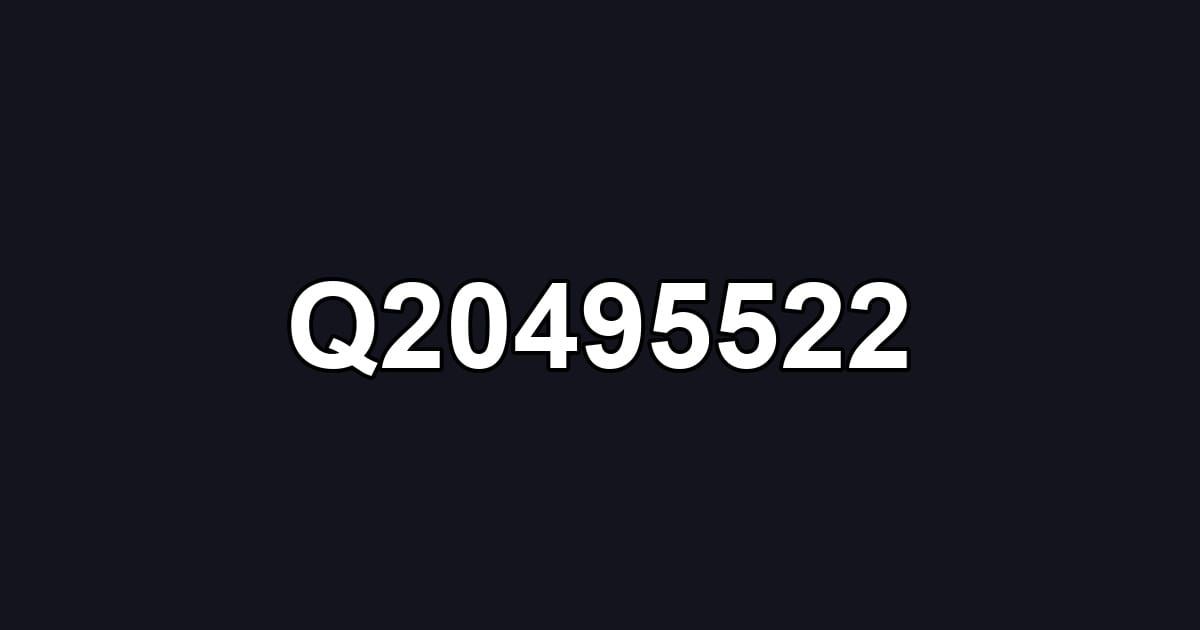 Q20495522