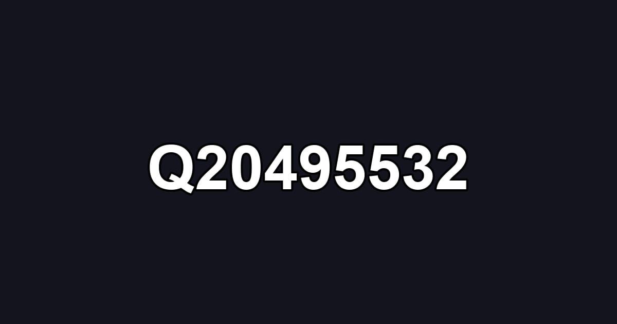 Q20495532