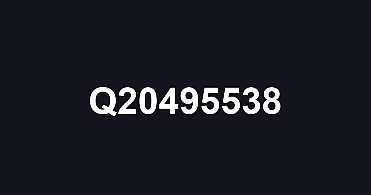 Q20495538