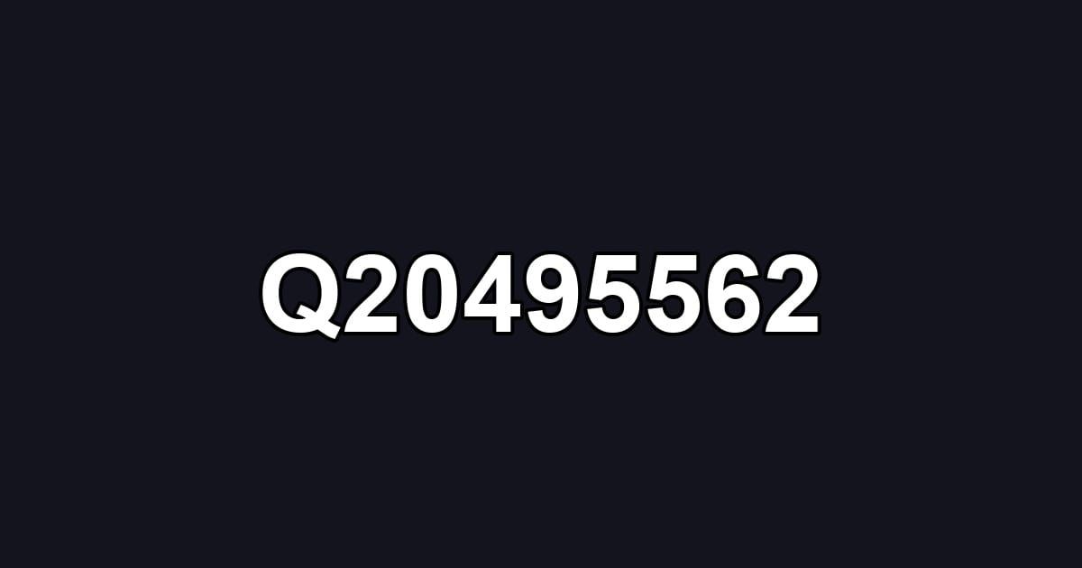 Q20495562