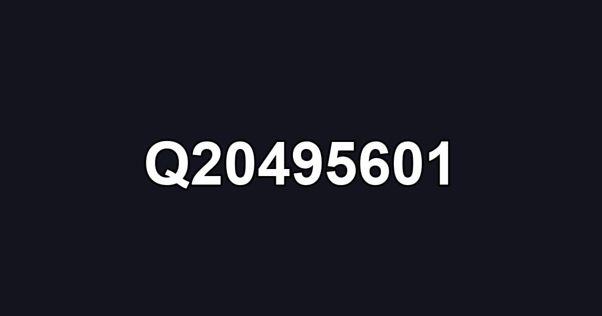 Q20495601