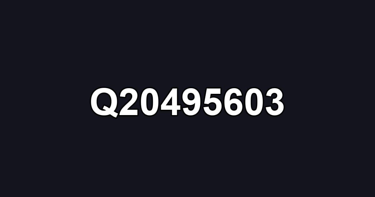 Q20495603