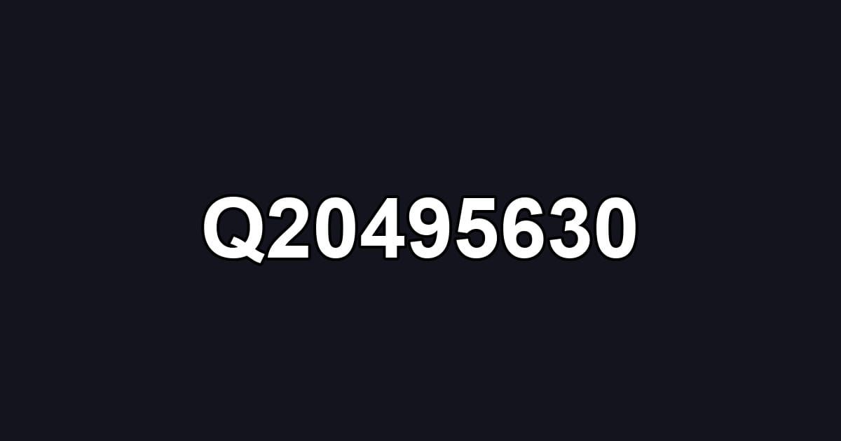 Q20495630