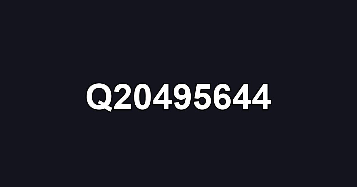 Q20495644