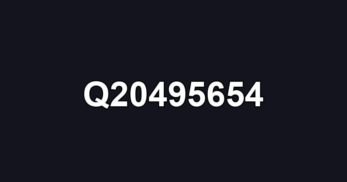 Q20495654