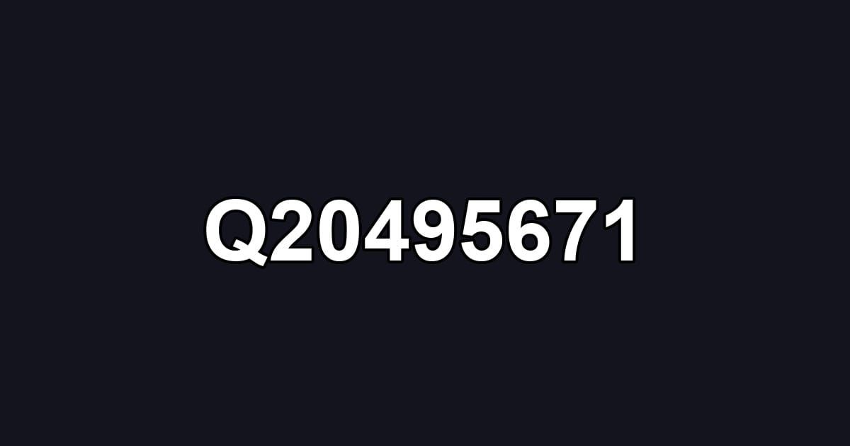 Q20495671