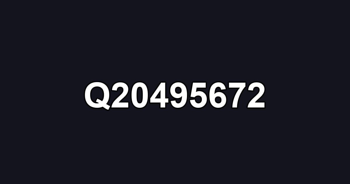 Q20495672