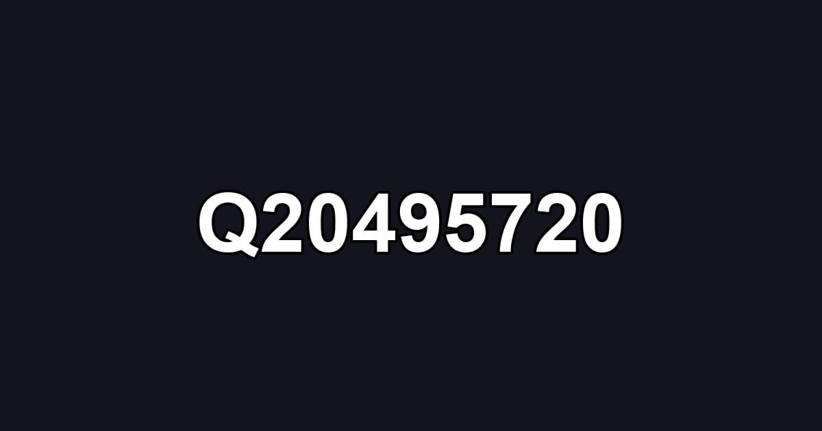 Q20495720